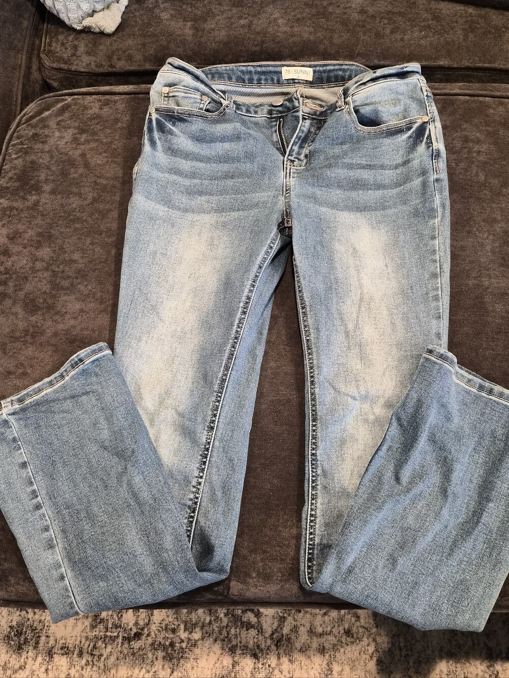 78&Sunny Light Blue Washed Denim Jeans